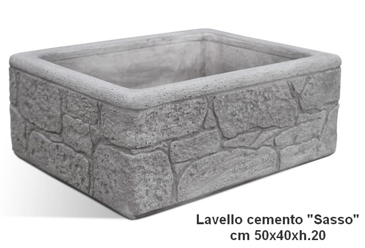 vasche lavelli lavatoio in cemento - Crear Arredo Esterni e Giardino